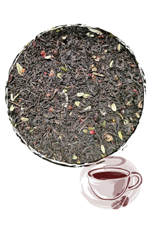 Чай Чорний "Брусничний"