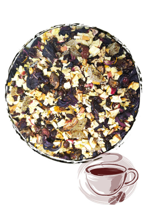 Фруктовий чай "Обліпиха - імбир"