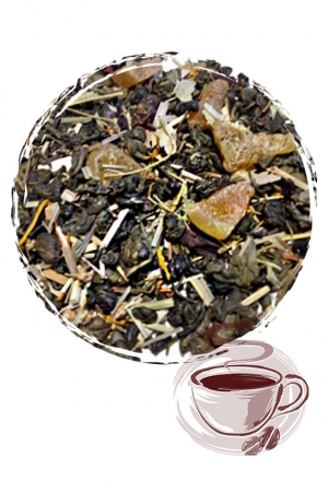 Зелений чай "Зелений з динею"