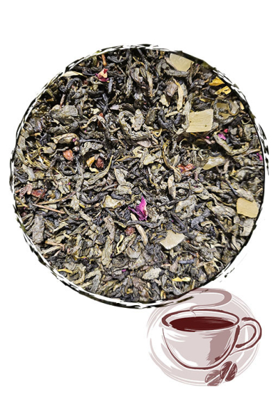 Зелений чай "Терпка обліпиха"