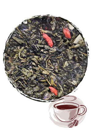 Зелений чай "Годжі - Мигдаль"